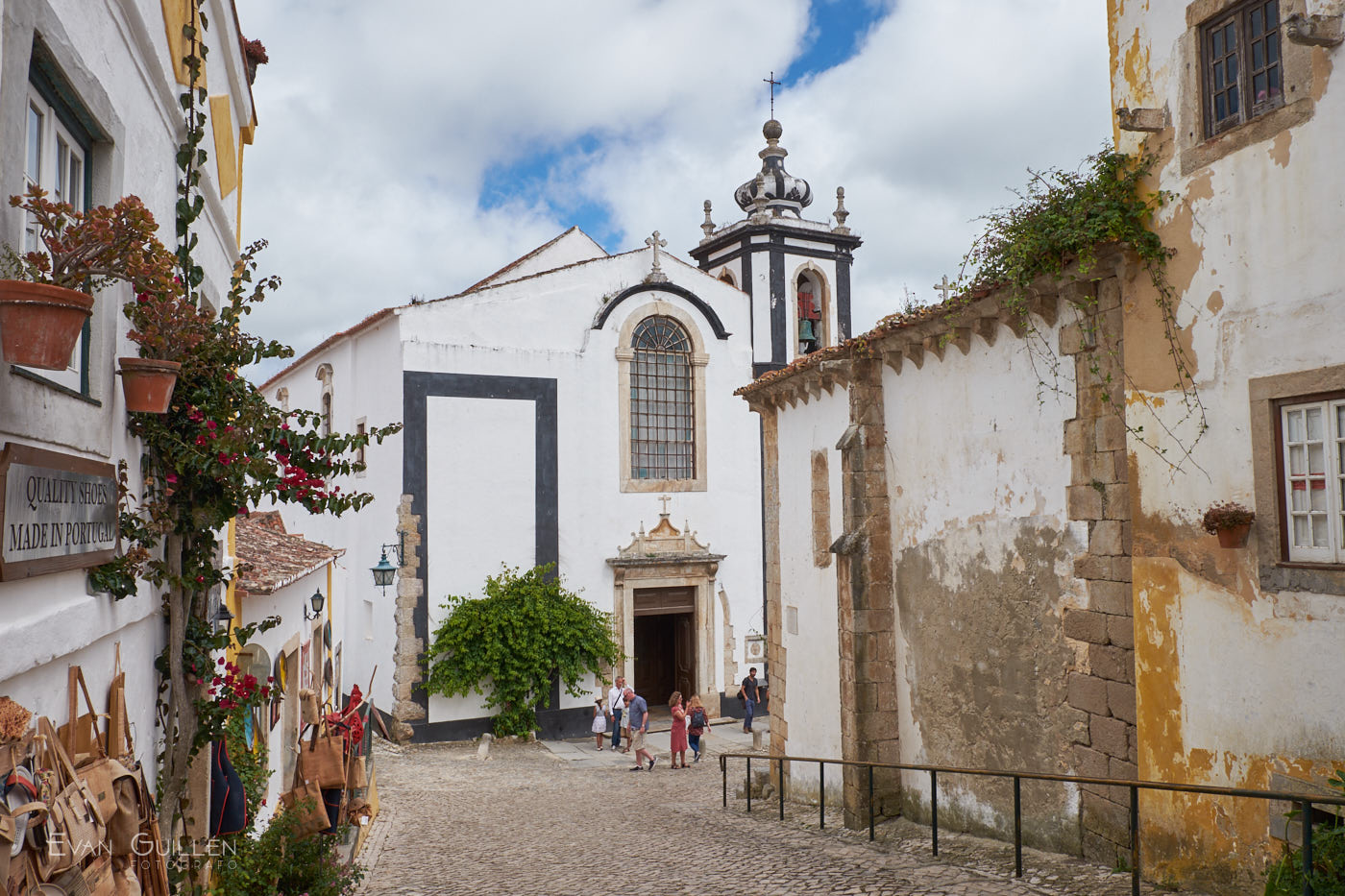 Pueblo medieval de Óbidos, Portugal.